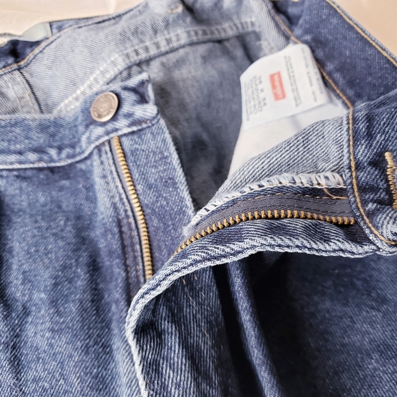 Wrangler Authenics Mens Denim Jeans 38 x 34 New - Picture 6 of 10